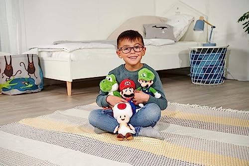 Simba Toys Mario Plüschtier, geeignet ab den ersten Lebensmonaten, 20 cm