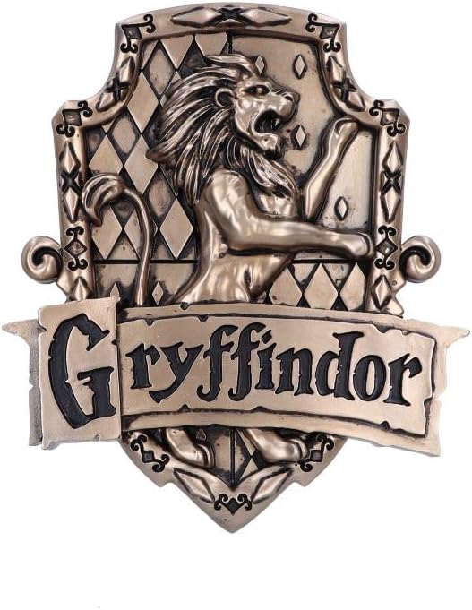 Nemesis Now Officially Licensed Harry Potter Gryffindor Wall Plaque, Bronze, 20c