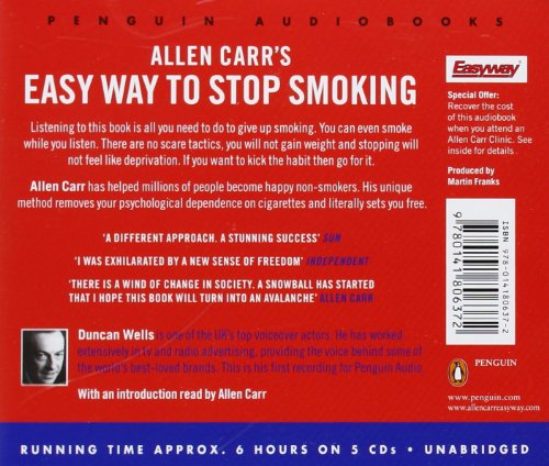 Allen Carr - Easy Way to Stop Smoking Book (English)