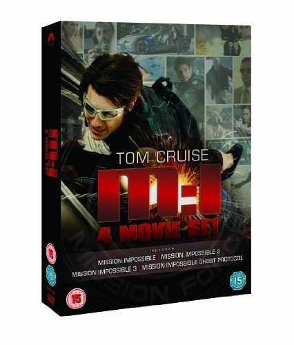 Mission Impossible: Quadrilogy (1-4 Box Set) [DVD] [2017]