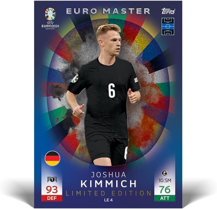 Topps Official Euro 2024 Match Attax Mega Multipack - Contains 4 Packs