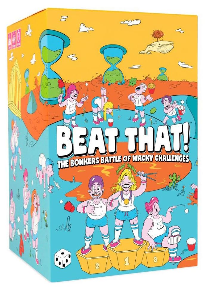 Gutter Games Beat That! The Bonkers Battle of Wacky Challenges Family Party Game (634158908699)