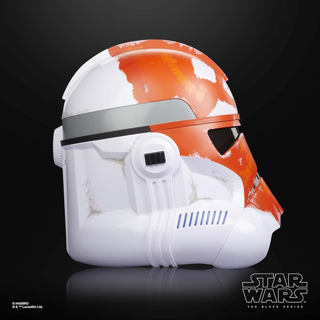 Star Wars 332nd Ahsoka’s Clone Trooper Premium Electronic Helmet Full-Scale Roleplay Helmet (F7943)