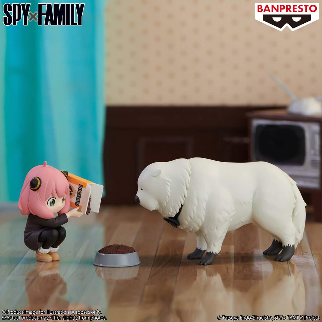 Banpresto Spy x Family - Anya Forger & Bond Statue (BP89446P)