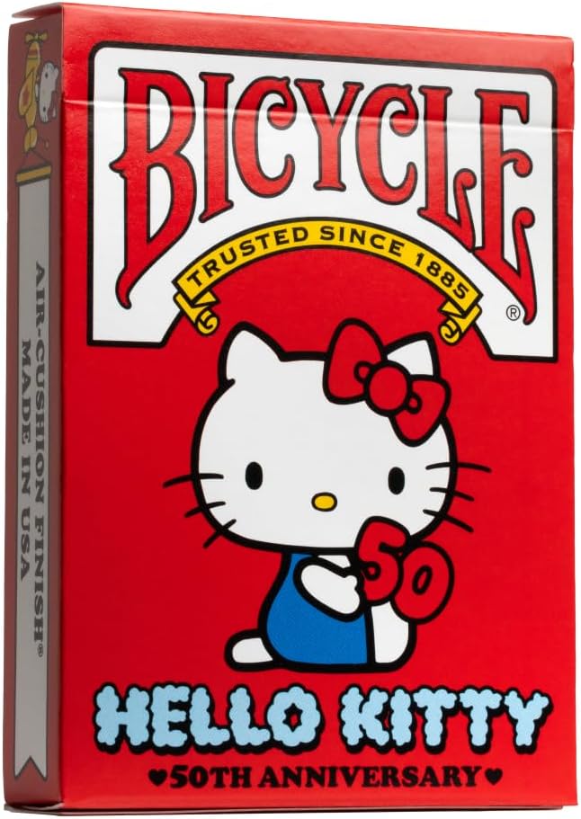 Bicycle Hello Kitty 50th Anniversary Playing Cards Deck for Collectors (10045364)