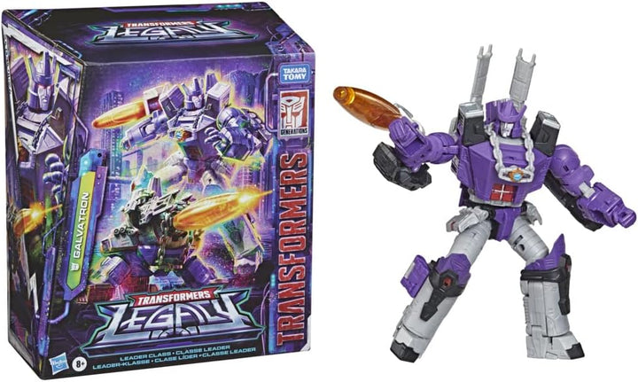 Transformers Legacy Series Leader Galvatron Action Figure - G1-Inspired Design & 2 Epic Modes, Ages 8+