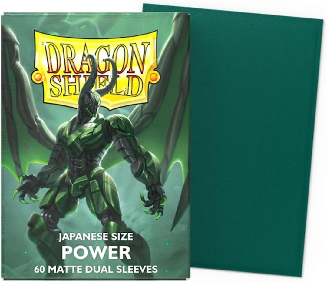 Dragon Shield Japanese Size Matte Dual Sleeves - Power (AT-15163-60)