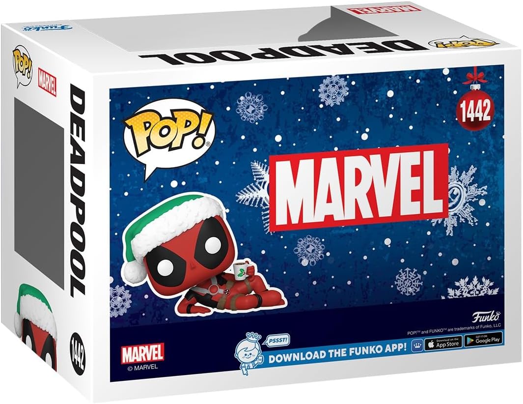 Funko Pop! Marvel Holiday - Deadpool Vinyl Figure (Model Number: 12345)