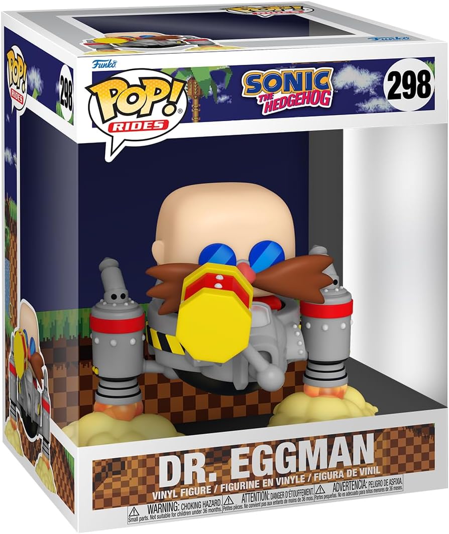 Funko Pop! Rides: Sonic - Dr. Eggman - Sonic the Hedgehog - Collectable Vinyl Fi