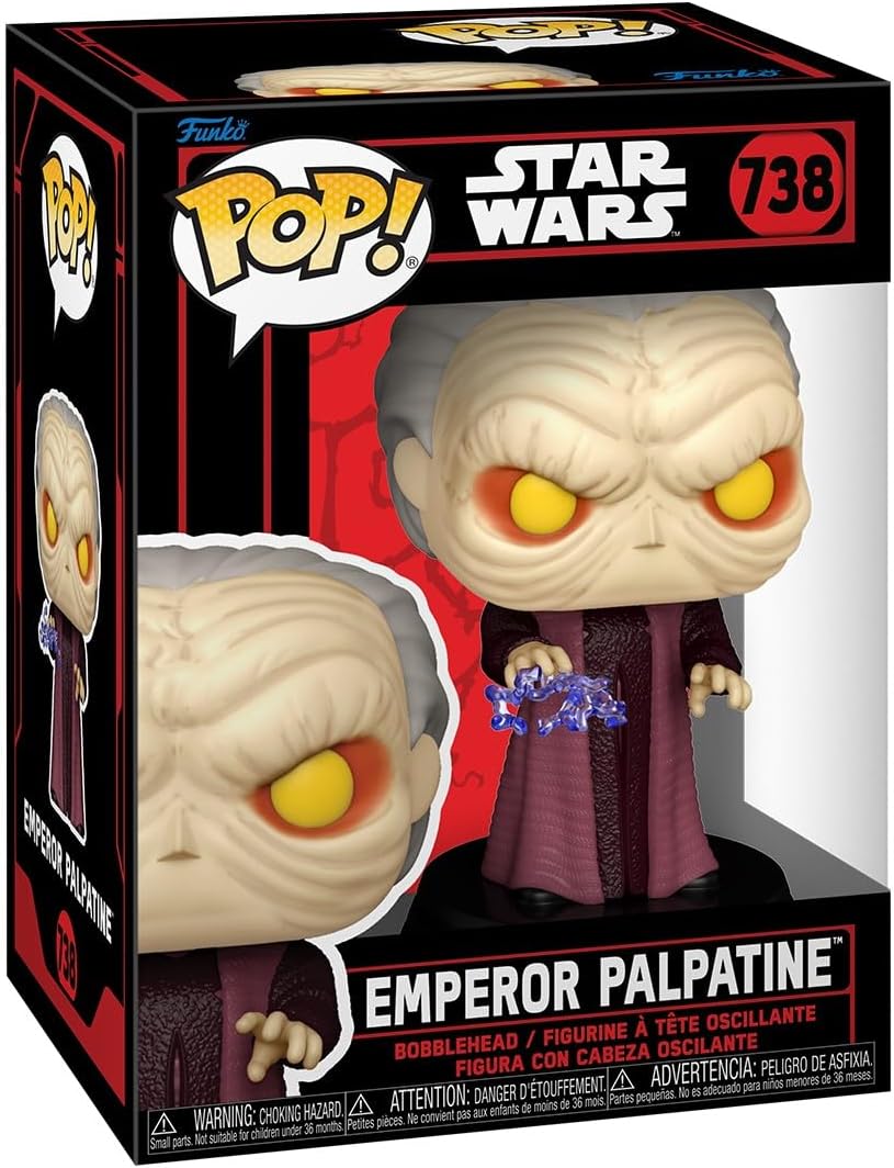 Funko Pop! Star Wars - Emperor Palpatine Vinyl Figure (80773)