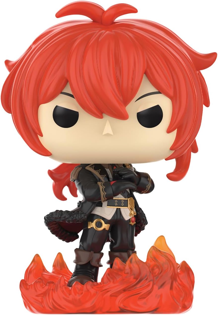 Funko Pop! Games: Genshin Impact - Diluc Ragnvindr - Pop! Asia - Collectable Vin