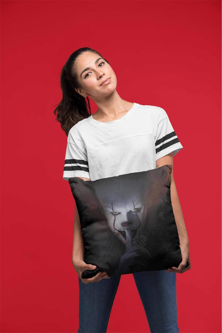 sd merchandising Pennywise Shut Up Square Cushion It Home Textile Cushion (DD-SDTWRN22596)