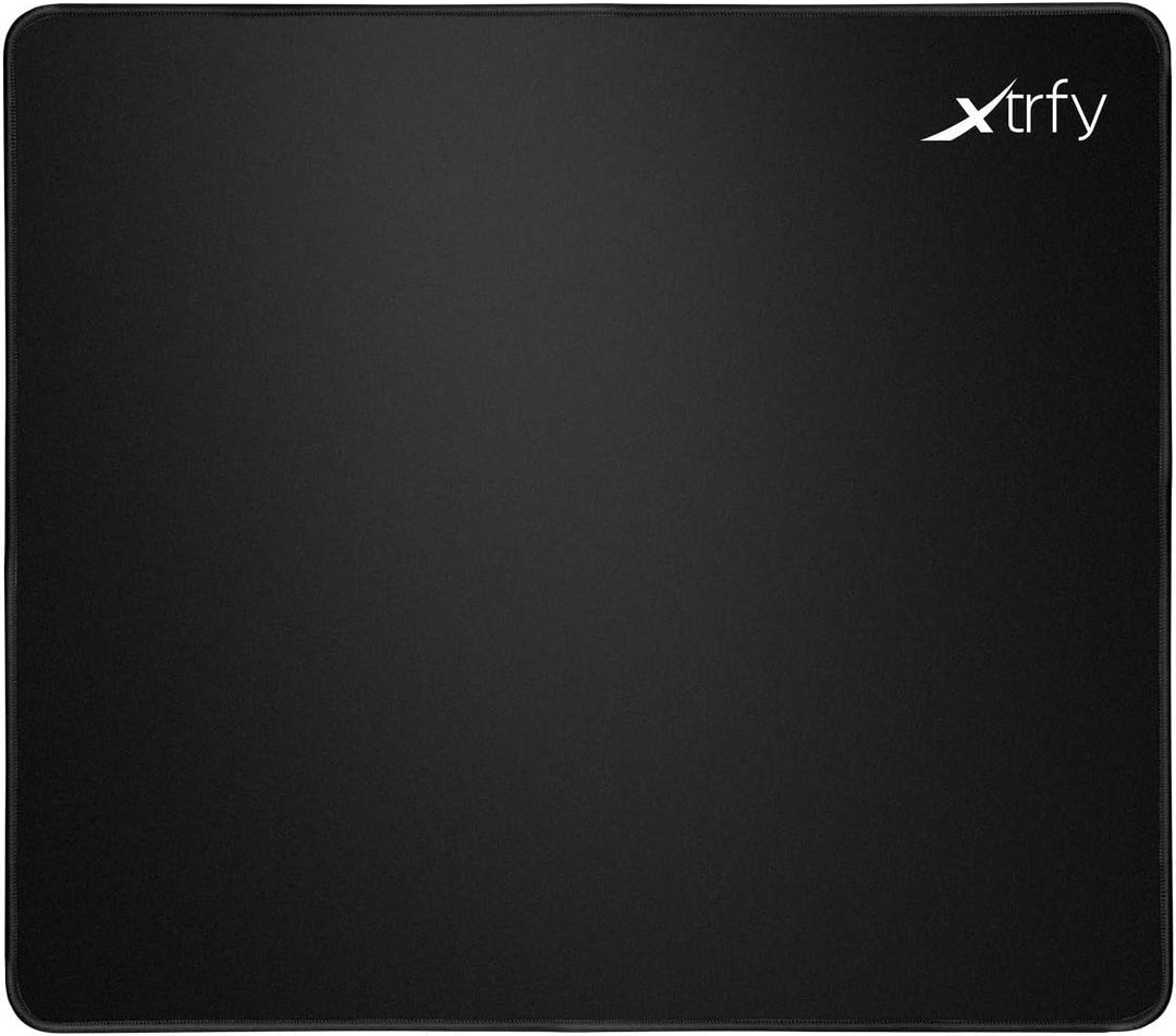 XTRFY GP2 Large Gaming Mousepad - 460 x 400 x 4 mm, Cloth Surface, Stitched Edges, Non-Slip Rubber Base