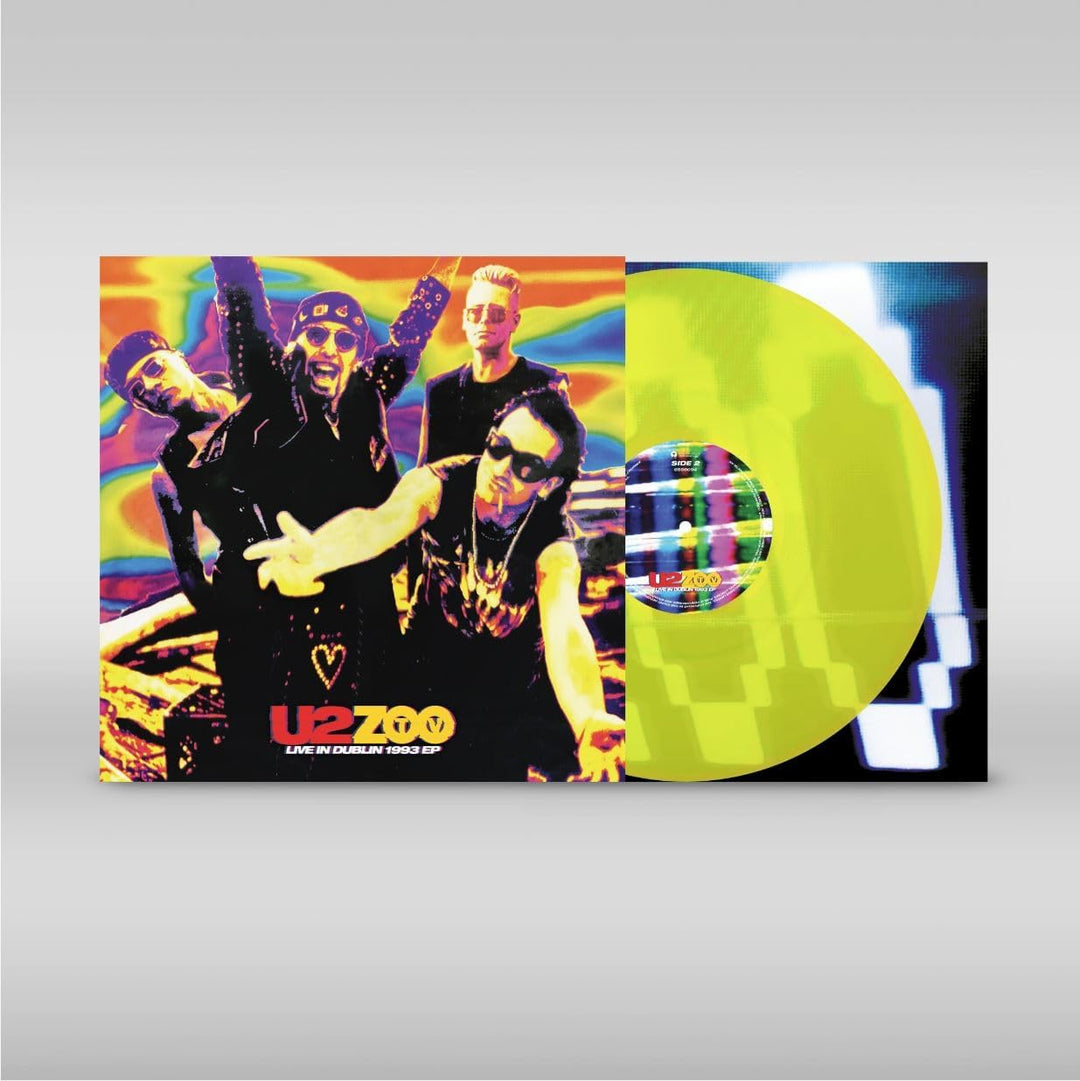 U2 ZOO TV Tour Live In Dublin 1993 - Limited Edition Neon-Yellow Vinyl EP (ZOO-1993)