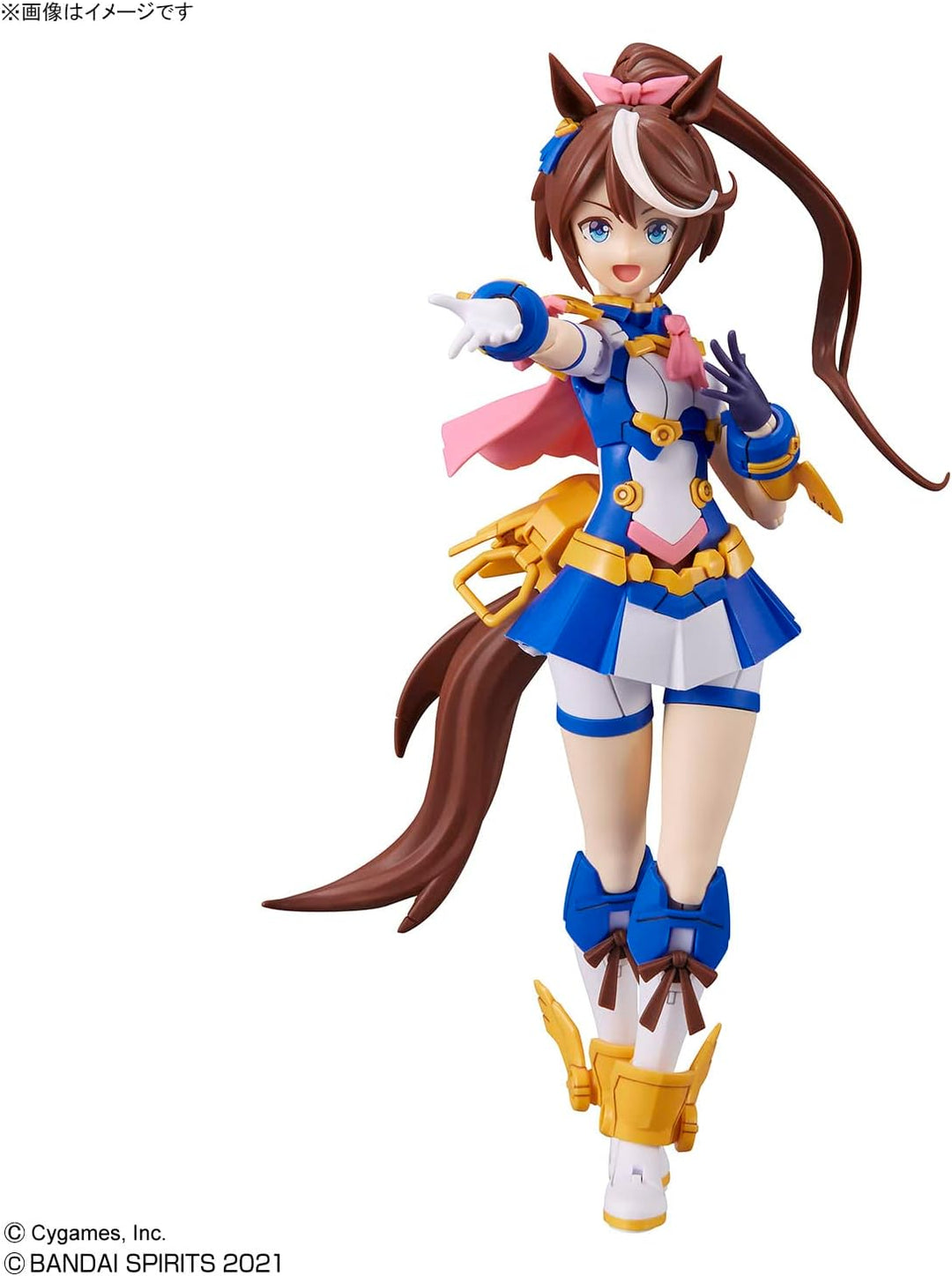 UMA MUSUME - 30MS Tokai Teio Model Kit - Poseable Ears & Multiple Expressions