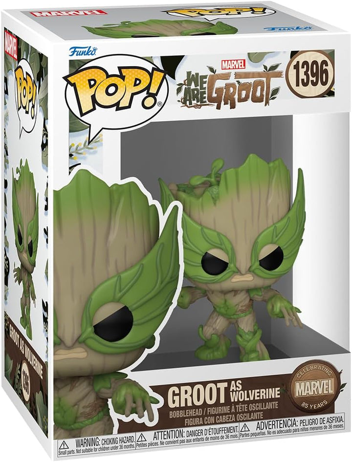 Funko Pop! Marvel We Are Groot - Wolverine Vinyl Figure (G)