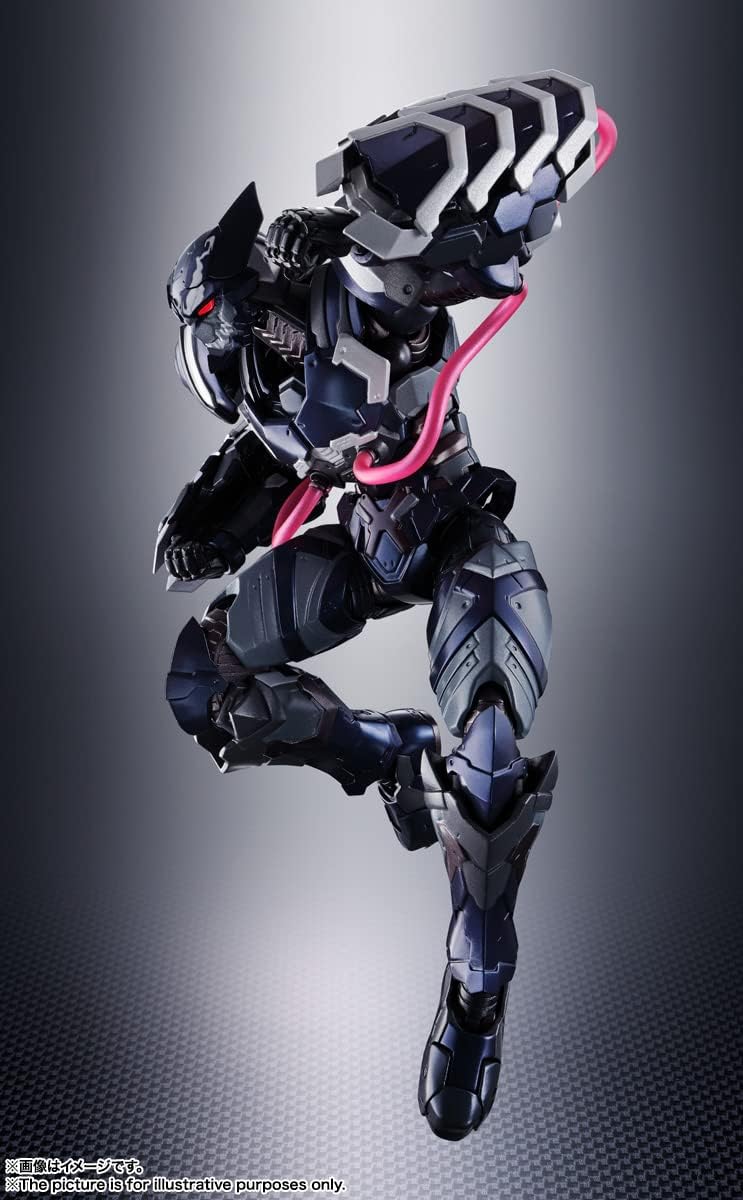 BANDAI S.H. Figuarts Tech-On Avengers - Venom Symbiote Wolverine Action Figure (BDIAV641656)