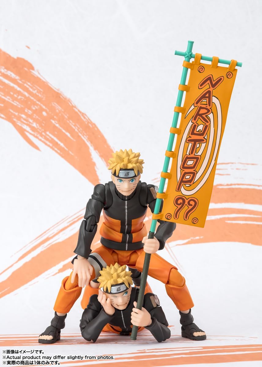 TAMASHII NATIONS Naruto Uzumaki NARUTOP99 Edition S.H.Figuarts Action Figure