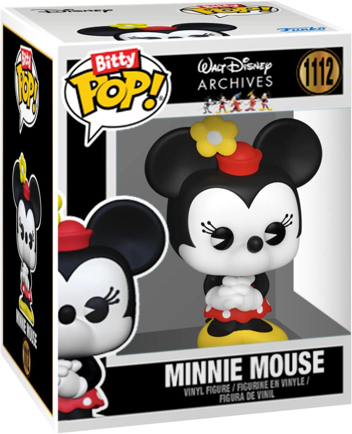 Funko Bitty POP! Disney - Goofy, Chip, Minnie Mouse (Hands Folded) & Mystery Figure Vinyl Collectible 4-Pack