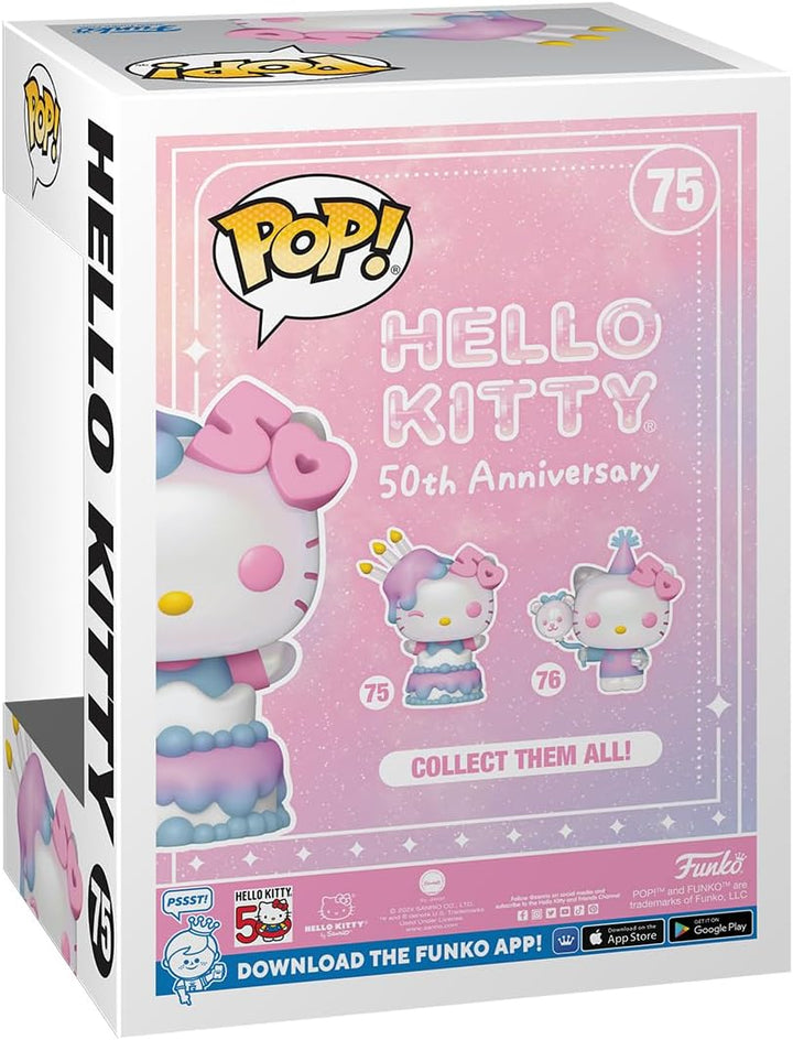 Funko POP! Sanrio: Hello Kitty 50th - Hello Kitty In Cake - Collectable Vinyl Fi