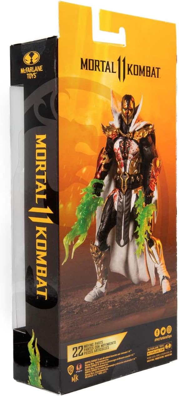 Mortal Kombat 11 - McFarlane Toys Malefik Spawn (Bloody Disciple) 7-Inch Action Figure (2023)