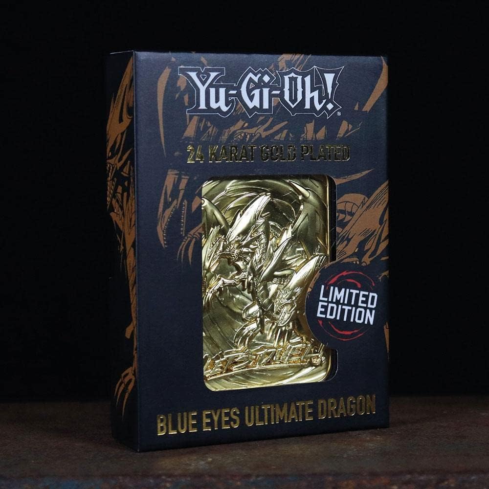 Yu-Gi-Oh! YGO30G Limited Edition - Blue-Eyes Ultimate Dragon 24K Gold Plated Metal Card (YGO30G)