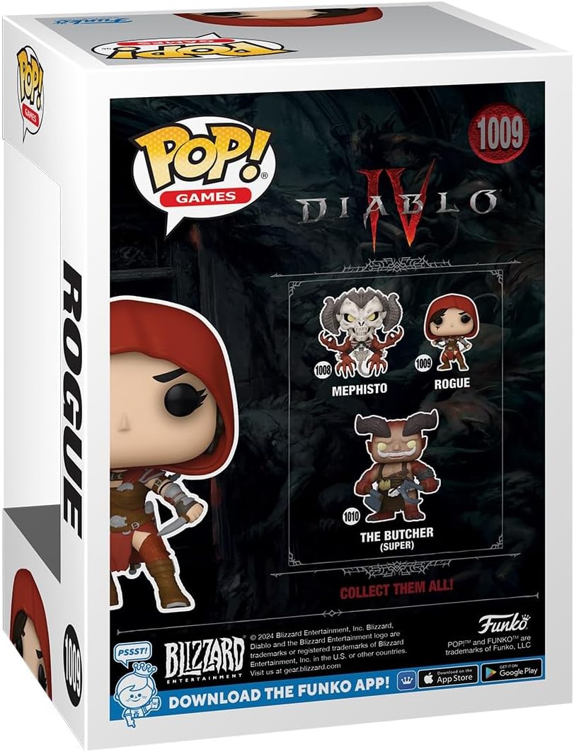 Funko Pop! Games Diablo 4 - Rogue Vinyl Figure (Model Number: TBD)