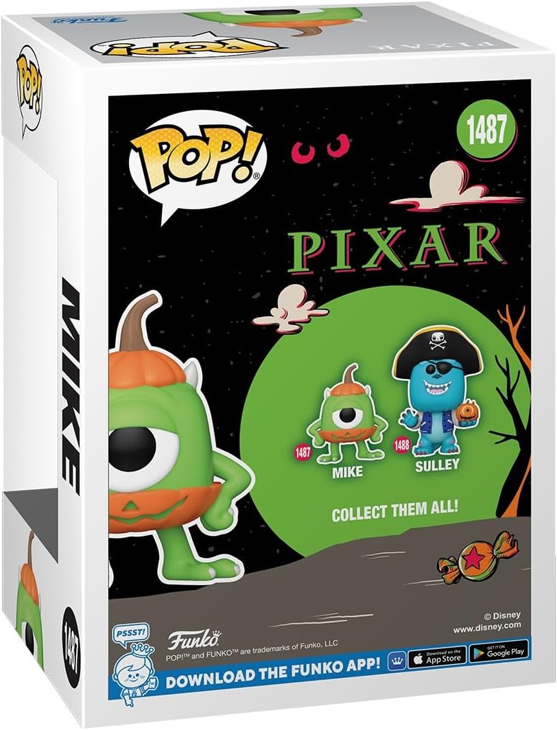 Funko Pop! Disney Pixar Halloween - Mike Wazowski Vinyl Figure (80857)