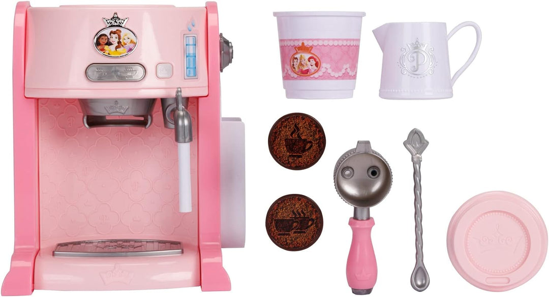 Disney Princess Style Collection Espresso Maker. Includes Play Espresso Machine,