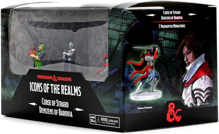 WizKids D&D Icons of the Realms: Curse of Strahd - Denizens of Barovia Miniatures Set, Multicolor