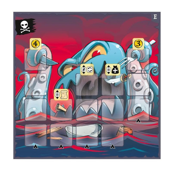 Asmodee Captain Flip - In den Fängen des Kraken Expansion (PLA383802)