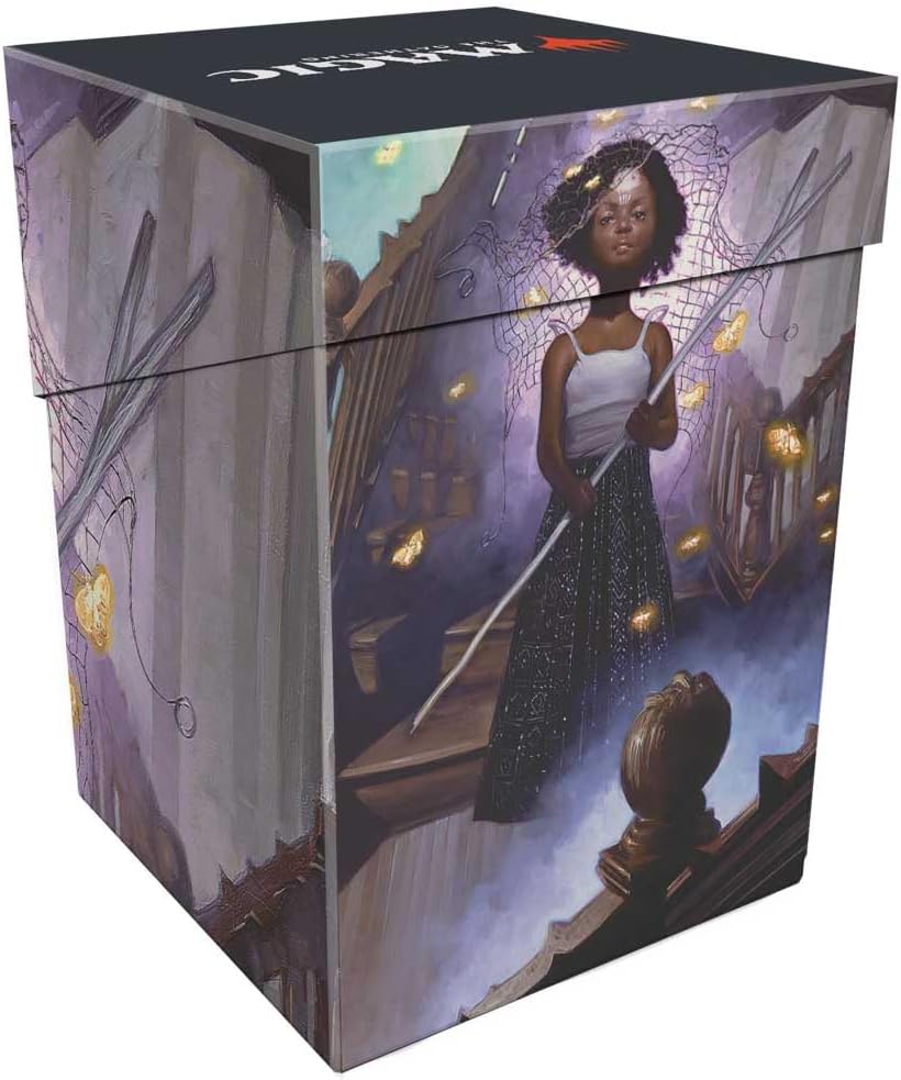 Ultra Pro Magic: The Gathering Trading Cards - Duskmourn 100+ Deck Box Commander Aminatou, Veil Piercer (240821)