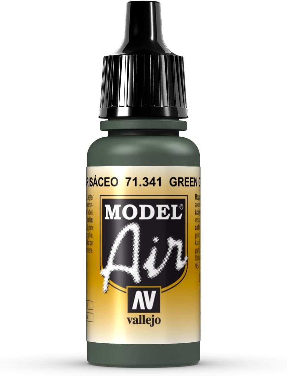 Vallejo Model Air Green Grey Paint (VAL71341)