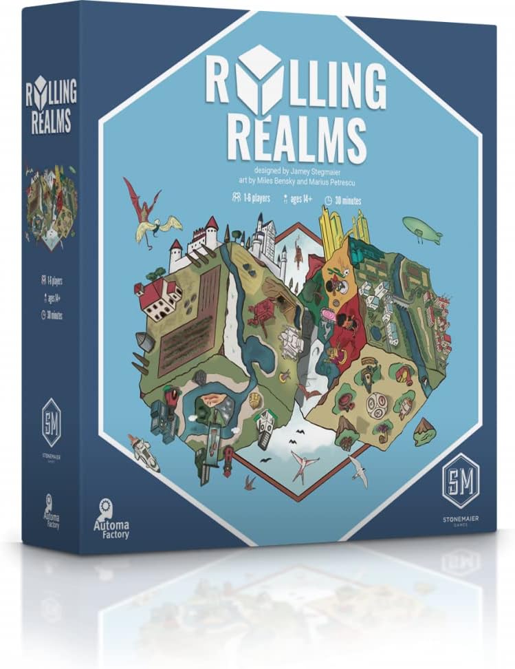 Stonemaier Games Rolling Realms Card Game (STM450)