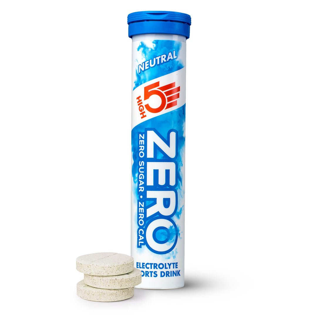 HIGH5 ZERO Electrolyte Tablets | Hydration Tablets Enhanced with Vitamin C | 0 Calories & Sugar Free | 20 Tablets (H5-ZSAL)