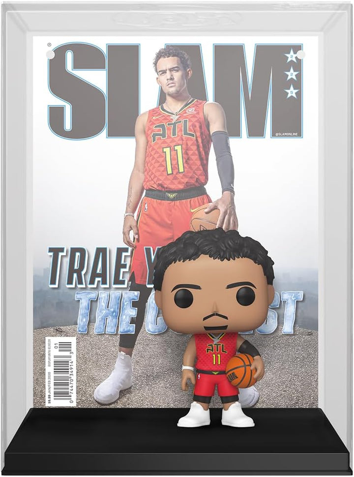 Funko POP! NBA Cover: Slam – Trae Young - Collectable Vinyl Figure - Gift Idea -