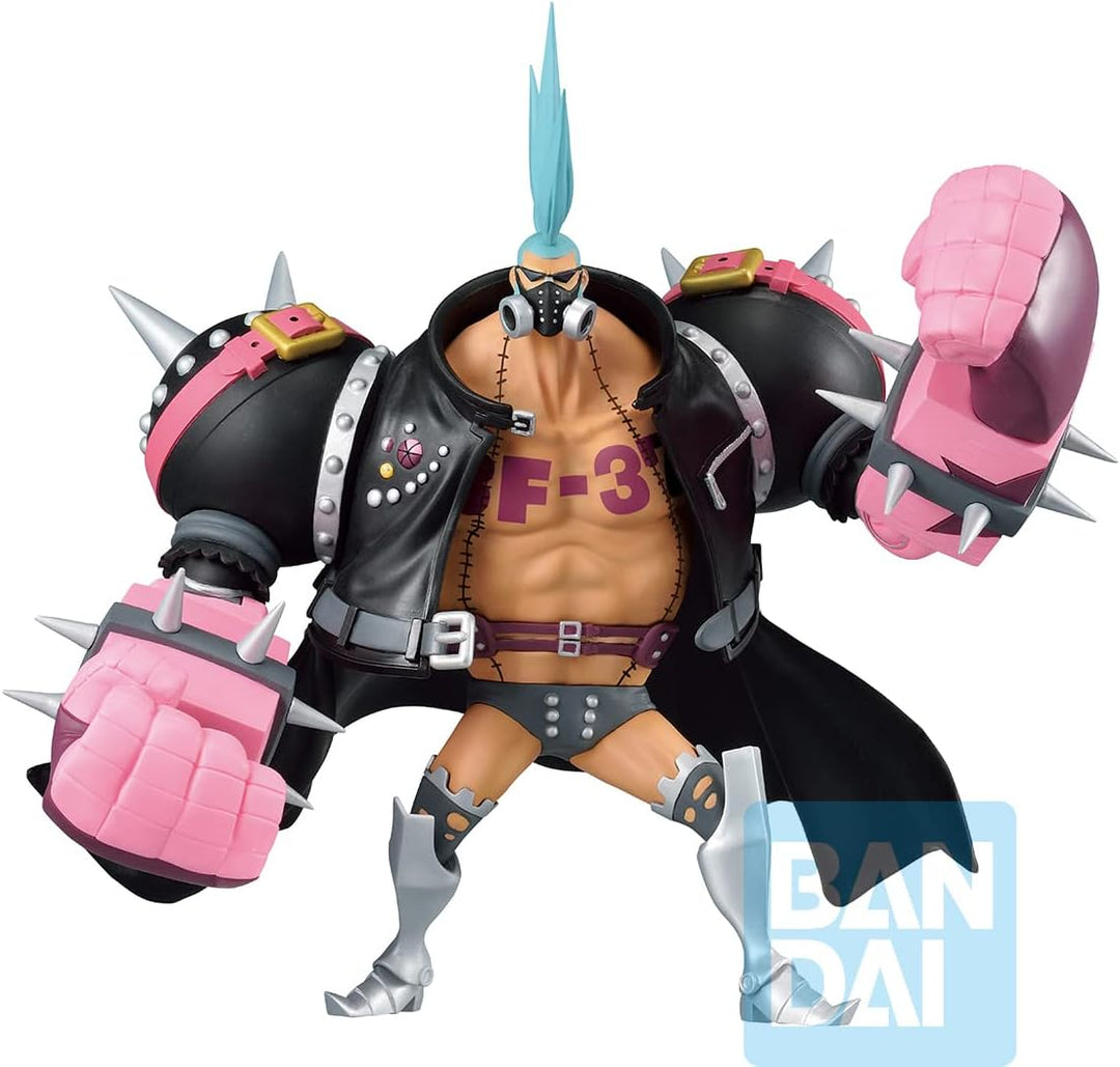 Bandai Spirits Ichibansho - One Piece Franky (Film Red) Action Figure - 7.3" Collectible for Ages 15+