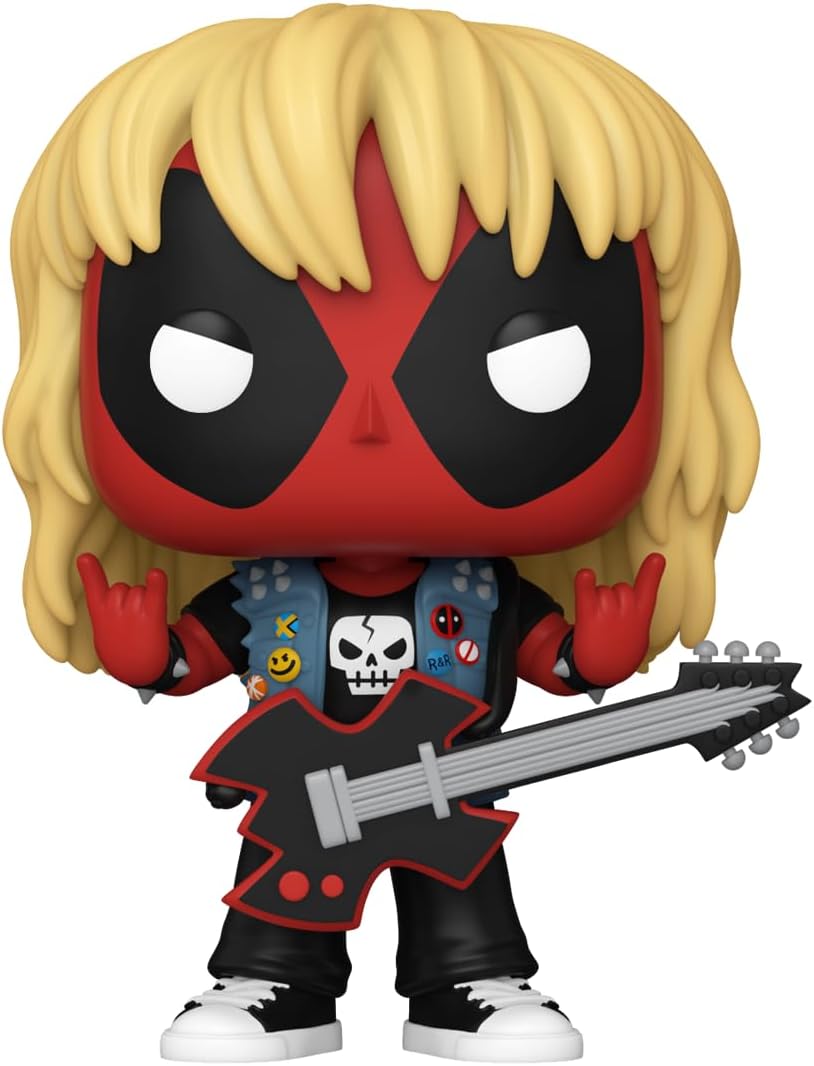 Funko Pop! Marvel: Deadpool - Heavy Metal Band Member Band - Collectable Vinyl F