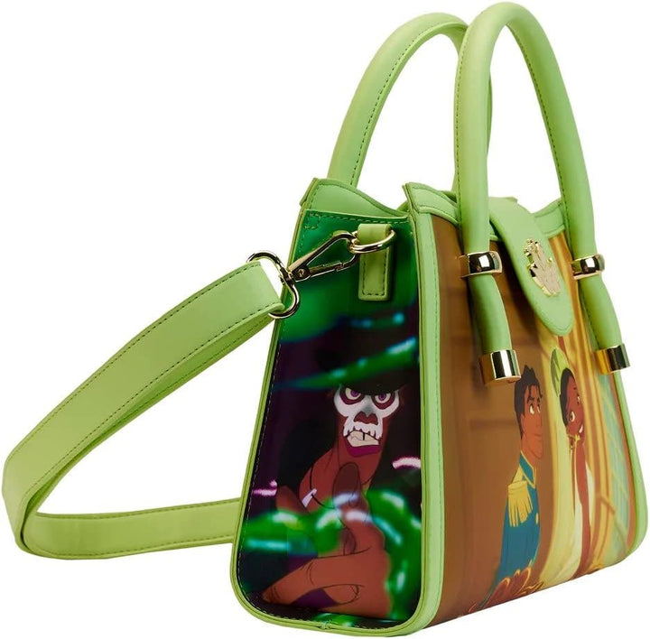 Loungefly Disney Princess and the Frog Princess Scene Crossbody Bag (WDTB2704)