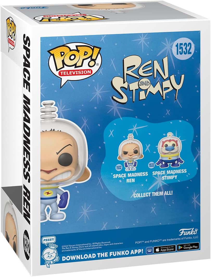 Funko POP! TV: Nick Rewind - Ren - (Space Suit) - Nickelodeon Slime - Collectabl