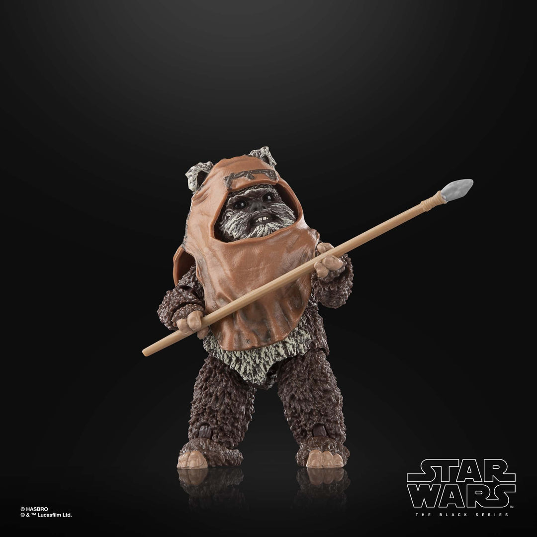 Star Wars The Black Series Wicket W. Warrick, Return of the Jedi 6-Inch Action Figures