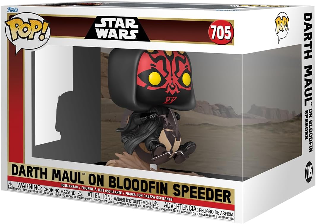 Funko Pop! Rides Star Wars Episode 1 The Phantom Menace - Darth Maul Vinyl Figure (76014)