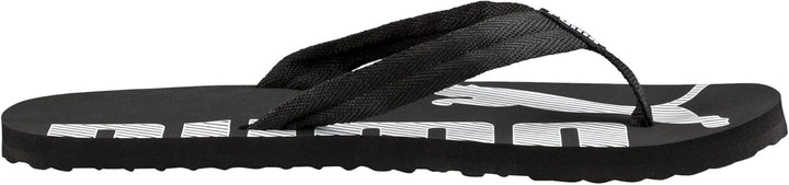 PUMA Unisex Adult Epic Flip V2 Flip-Flop, Black Black White, 9 UK