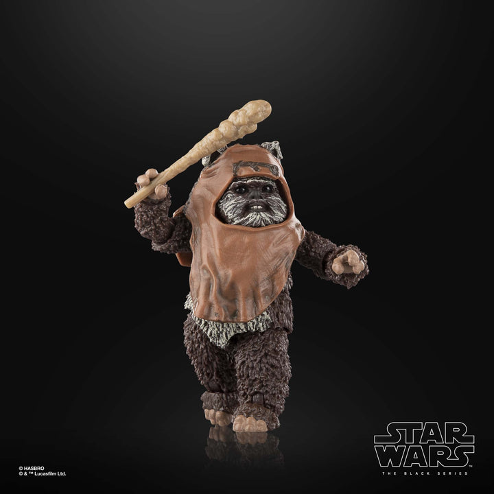 Star Wars The Black Series Wicket W. Warrick, Return of the Jedi 6-Inch Action Figures