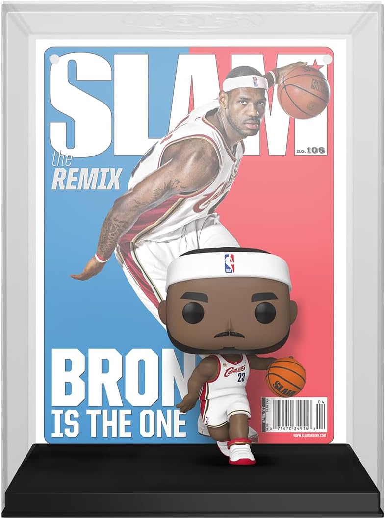 Funko POP! NBA Cover: Slam – LeBron James - Collectable Vinyl Figure - Gift Idea