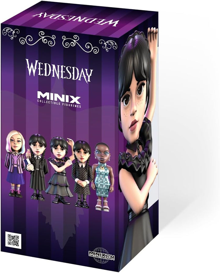 Minix Collectible Figurines Wednesday Addams Series - Wednesday Addams Ball Dress Vinyl Figure