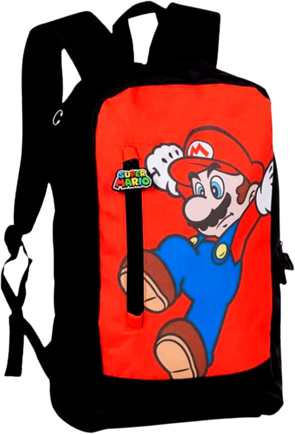 Toptoys2u Bargain Bundles Super Mario Twin Compartment Backpack (Mario-School-01)