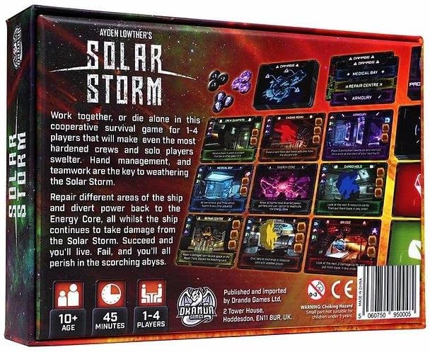 Dranda Games Solar Storm Cooperative Board Game (DRNSS001)