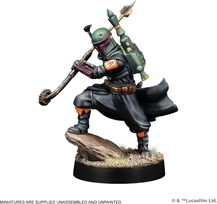 Atomic Mass Games Star Wars Legion Operative Expansion - Boba Fett Miniature Figure (SWL104EN)