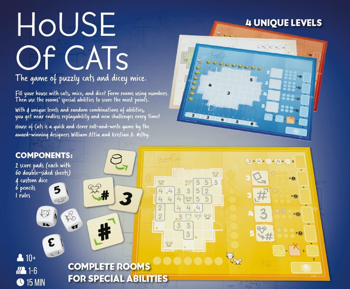 Matagot House of Cats Board Game (MATSHOU1)